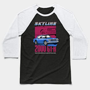 Skyline 2000 GTR JDM Car Baseball T-Shirt